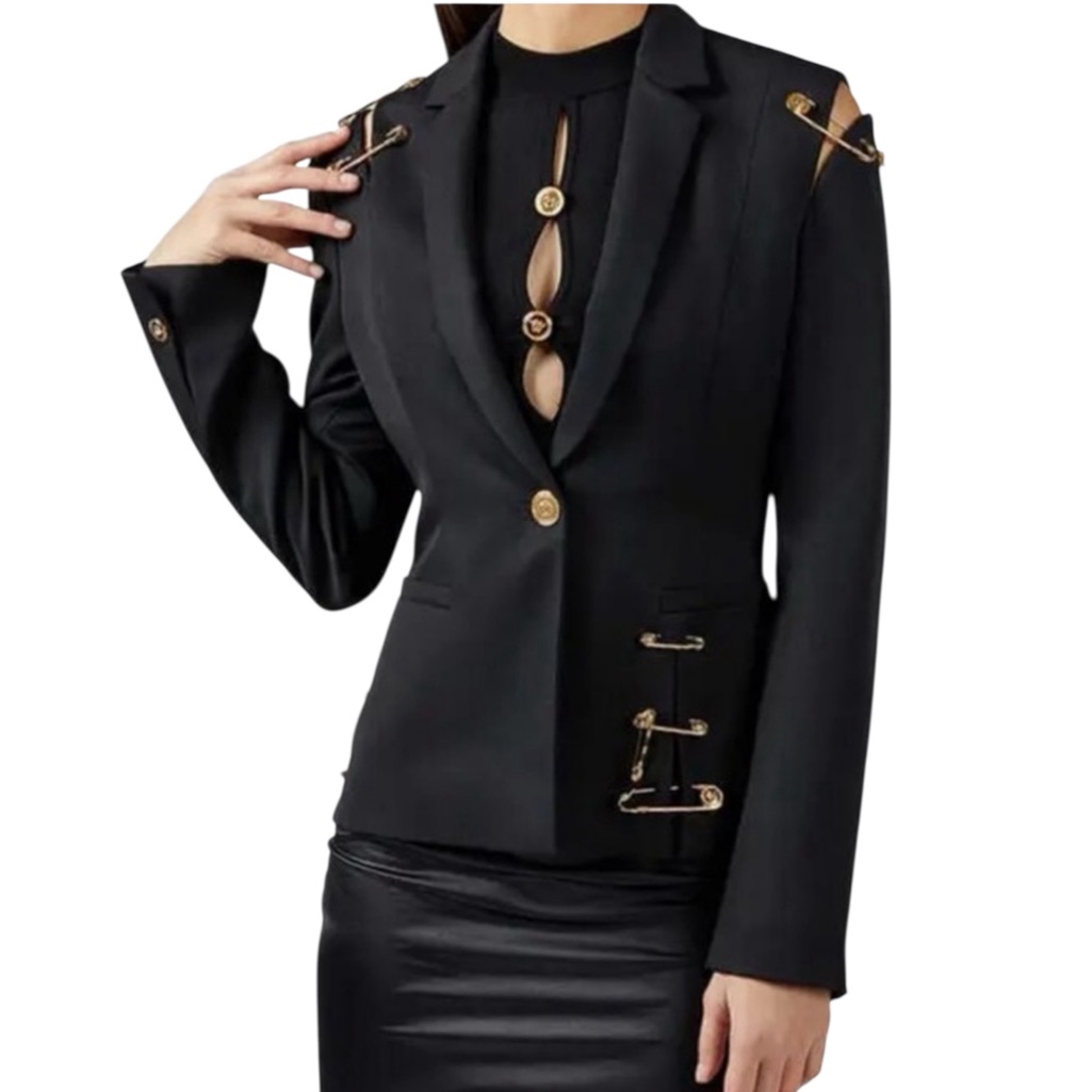 Pin Accent Jacket The Sasa